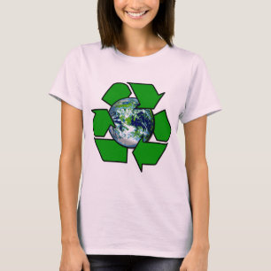 Recyclen voor Planet Earth T-shirt