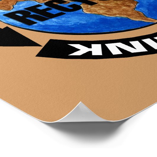 Recyclen voor Poster op de Dag van de Aarde (Hoek)