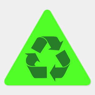 recyclen : waarschuwingssticker sticker
