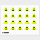 recyclen : waarschuwingssticker sticker (Vel)