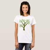 RECYCLEN WORD TREE T-SHIRT (Voorkant volledig)