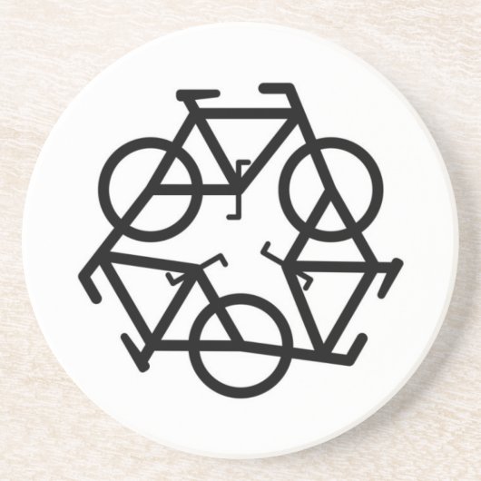 Recyclen zandsteen Onderzetter (Voorkant)