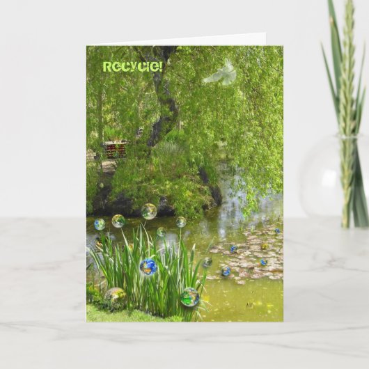 Recycling Aarde! Kaart (Voorkant)