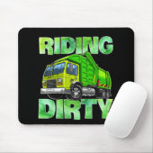 Recycling afval vuilnis T Kinder Mannen Riding Muismat (Met muis)