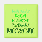 Recycling Awareness Magnet (Voorkant)