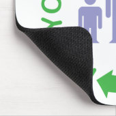 Recycling bespaart ons allen muismat (Hoek)