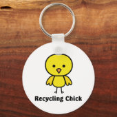Recycling Chick Sleutelhanger (Voorkant)