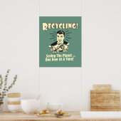 Recycling: de planeet redden poster (Keuken)