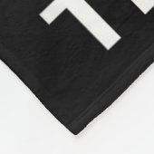 Recycling Don't Trashy Recycling Green Earth  Fleece Deken (Hoek)