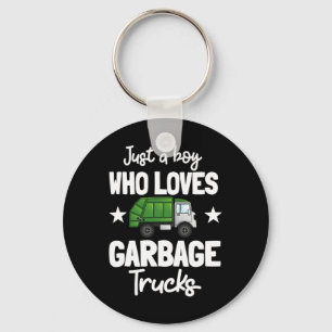 Recycling Garge Truck Recyclen Prullenbak Verzamel Sleutelhanger