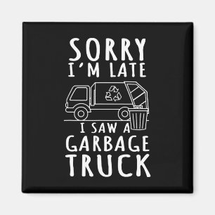 Recycling Garge Truck Trash Collector Recyclen EAR Magneet