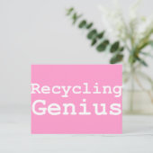Recycling Genius Gifts Briefkaart (Staand voorkant)