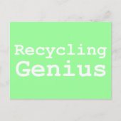 Recycling Genius Gifts Briefkaart (Voorkant)