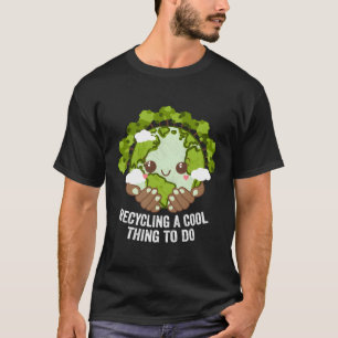 Recycling iets om ecologie te doen Duurzame ecosys T-shirt