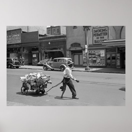 Recycling in de jaren dertig poster (Voorkant)