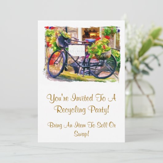 RECYCLING KAART (Staand voorkant)