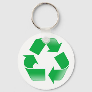 Recycling KLASSIEK RECYCLE SYMBOOL Sleutelhanger