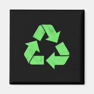 Recycling Logo milieuactivist Recyclen EA Magneet