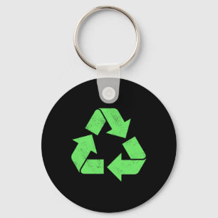 Recycling Logo milieuactivist Recyclen EA Sleutelhanger