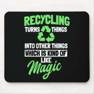 Recycling Logo milieuactivist Recyclen Earth Day Muismat