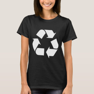 Recycling Logo Recyclen symbool Earth Day Jongens  T-shirt