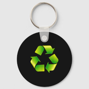 Recycling Logo Recycling Symbool Earth Day Sleutelhanger