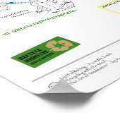 Recycling met de geest: de kunst van de Meditatie Poster (Hoek)