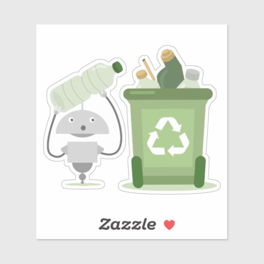 Recycling Mia Sticker (Vel)