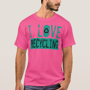 Recycling Milieuactivist Recyclist EART T-shirt