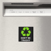 Recycling Niet Rommelig Recycling Groene Aarde Magneet (Insitu (Vaatwasser))