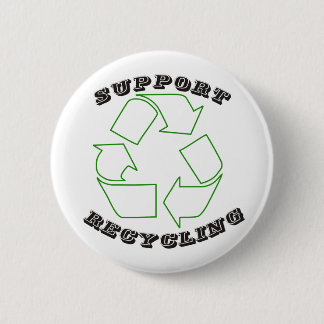 Recycling Pin 01 Ronde Button 5,7 Cm