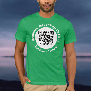 Recycling Project QR-code Recyclen en vernieuwt. T T-shirt