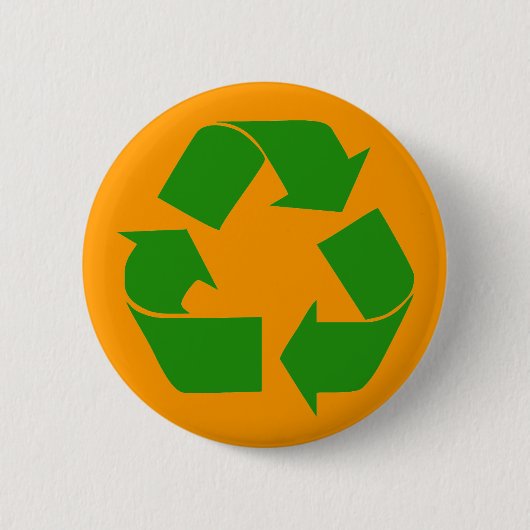 Recycling Ronde Button 5,7 Cm (Voorkant)