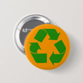 Recycling Ronde Button 5,7 Cm (Voorkant /achterkant)