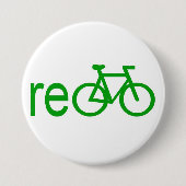 Recycling Ronde Button 7,6 Cm (Voorkant)