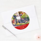 RECYCLING RONDE STICKER (Envelop)