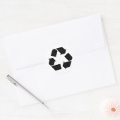 Recycling Ronde Sticker (Envelop)