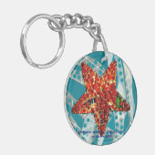 Recycling Starfish Sleutelhanger (Voorkant Links)