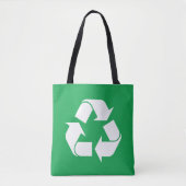 Recycling Sticker Tote Bag (Voorkant)