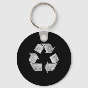 Recycling Symbool Logo Earth Day Green Deal Klimaa Sleutelhanger