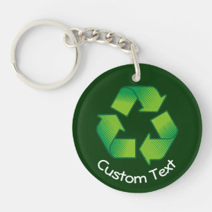 Recycling Symbool Sleutelhanger