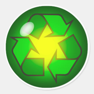 Recycling Symbool Sticker