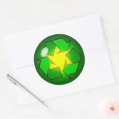 Recycling Symbool Sticker (Envelop)