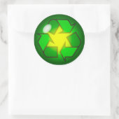 Recycling Symbool Sticker (Tas)