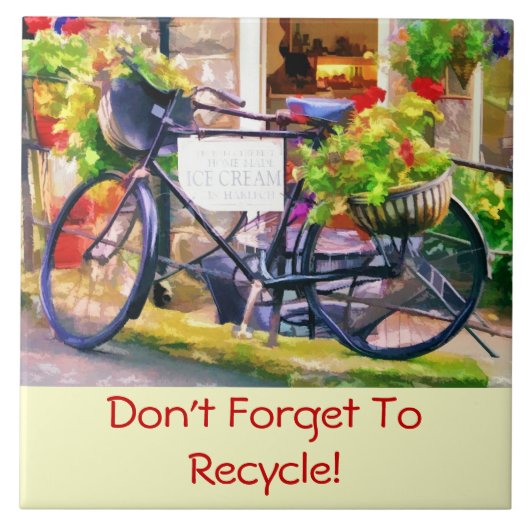 RECYCLING TEGELTJE (Voorkant)