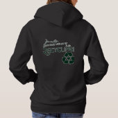 Recycling van mijn ex hoodie (Achterkant)