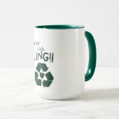 Recycling van mijn ex mok (Voorkant rechts)