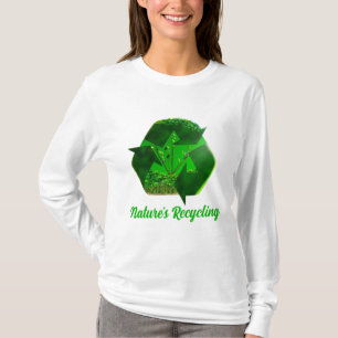 Recycling van natuur t-shirt
