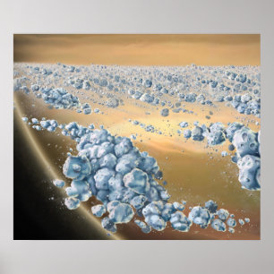 Recycling van Saturnus Poster