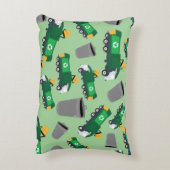 Recycling van vuilniswagen accent kussen (Achterkant (Verticaal))